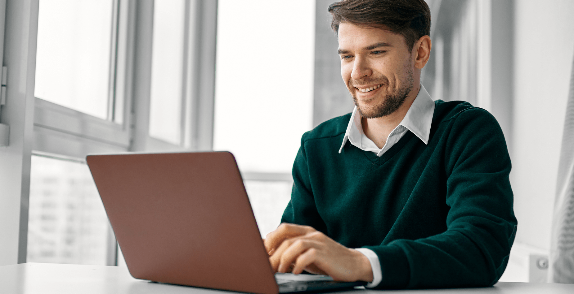 Person building organizational skills during an online ADHD therapy session
